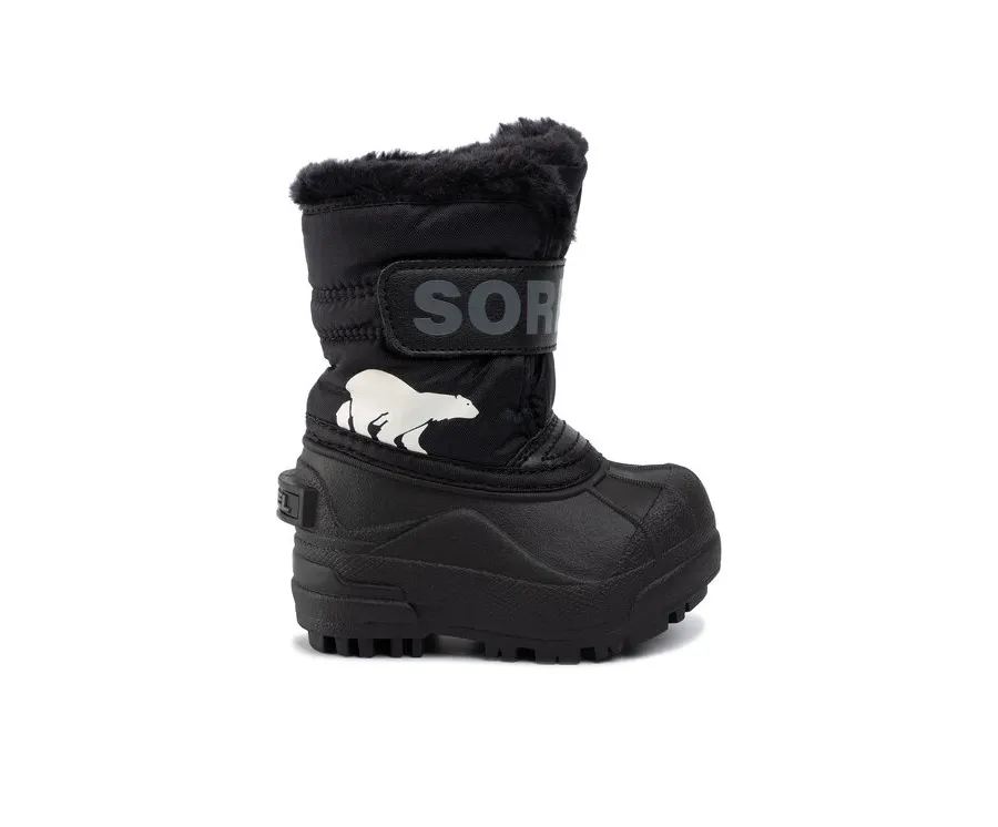 obrazek 1 Sorel Śniegowce Toddler Snow Commander NV1960 Czarny