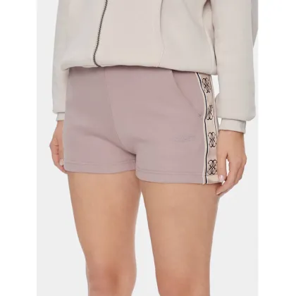 Zdjęcie Guess Szorty sportowe Britney V3GD13 KB3P2 Beżowy Loose Fit