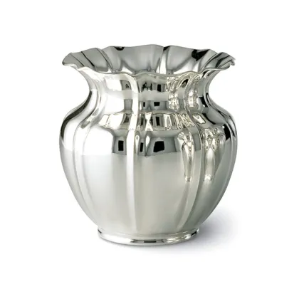 Picture A beautiful silver vase