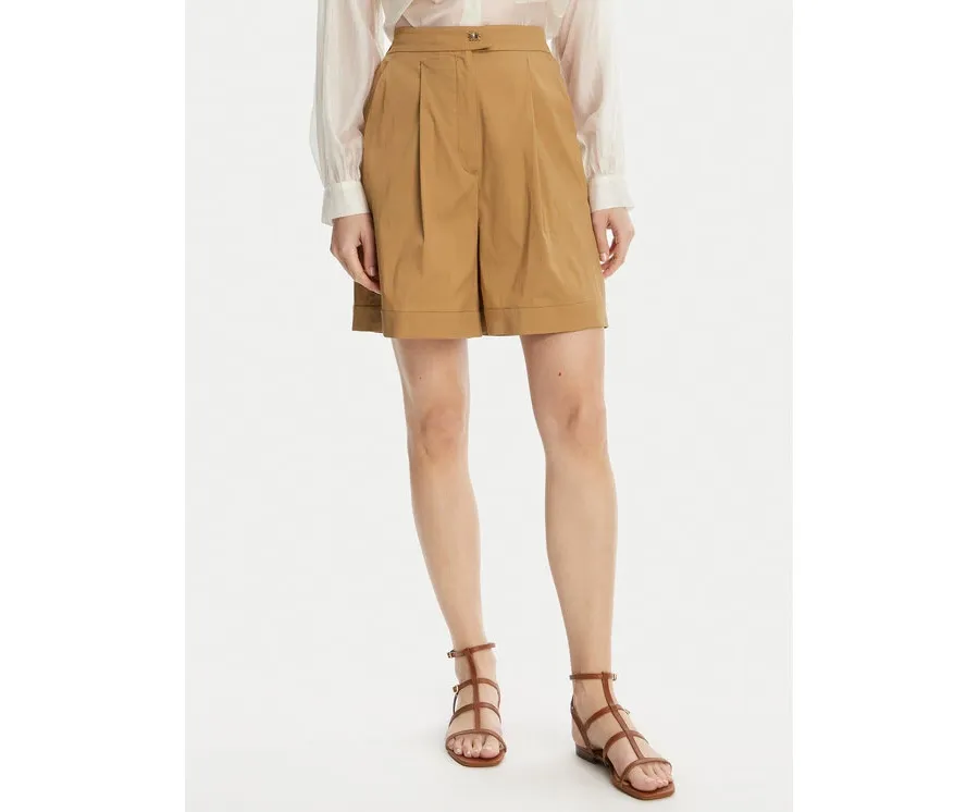 obrazek 1 Max Mara Beachwear Bermudy Sultano 2516141019 Brązowy Relaxed Fit