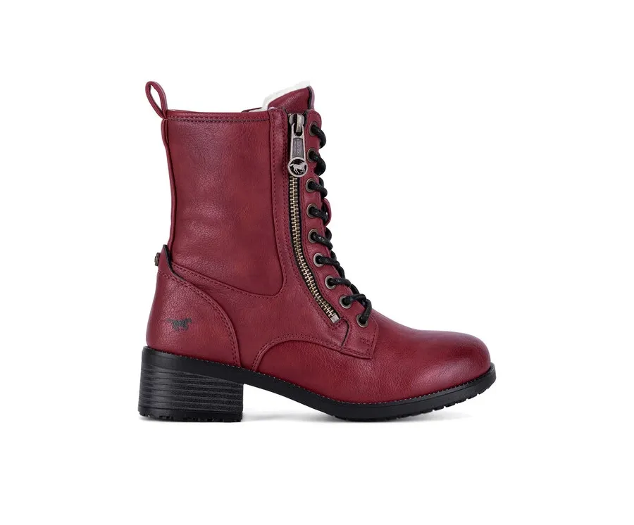 obrazek 1 Mustang Botki 1402-601 Czerwony