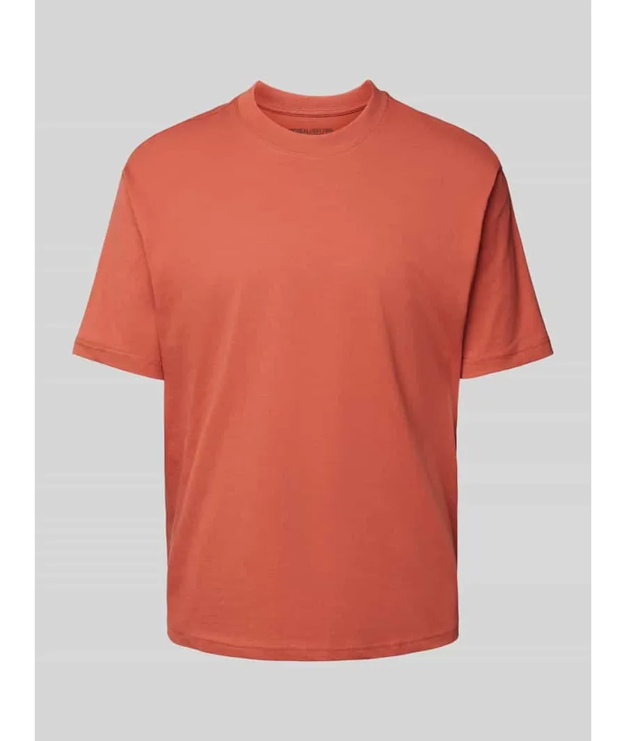 obrazek 1 T-shirt z prążkowanym okrągłym dekoltem