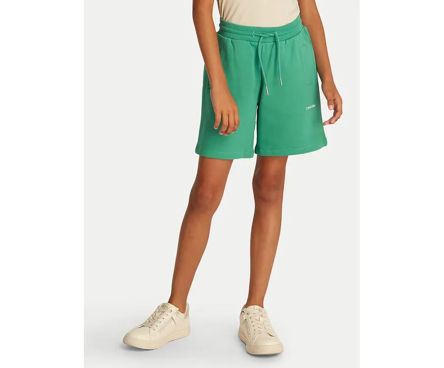 obrazek 1 Calvin Klein Jeans Szorty sportowe New Inst. Logo IU0IU00703 Zielony Relaxed Fit