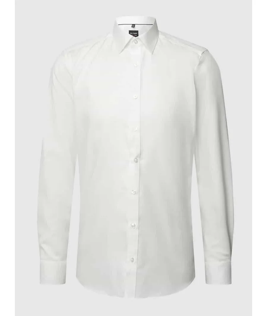 obrazek 1 Koszula biznesowa o kroju slim fit z diagonalu