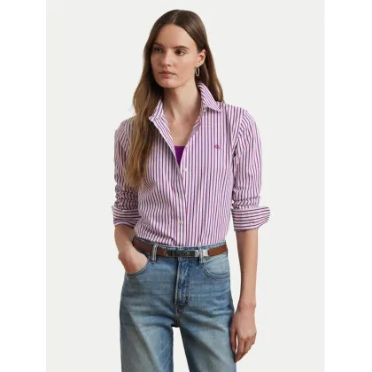 Zdjęcie LAUREN RALPH LAUREN Koszula 200970764001 Fioletowy Classic Fit