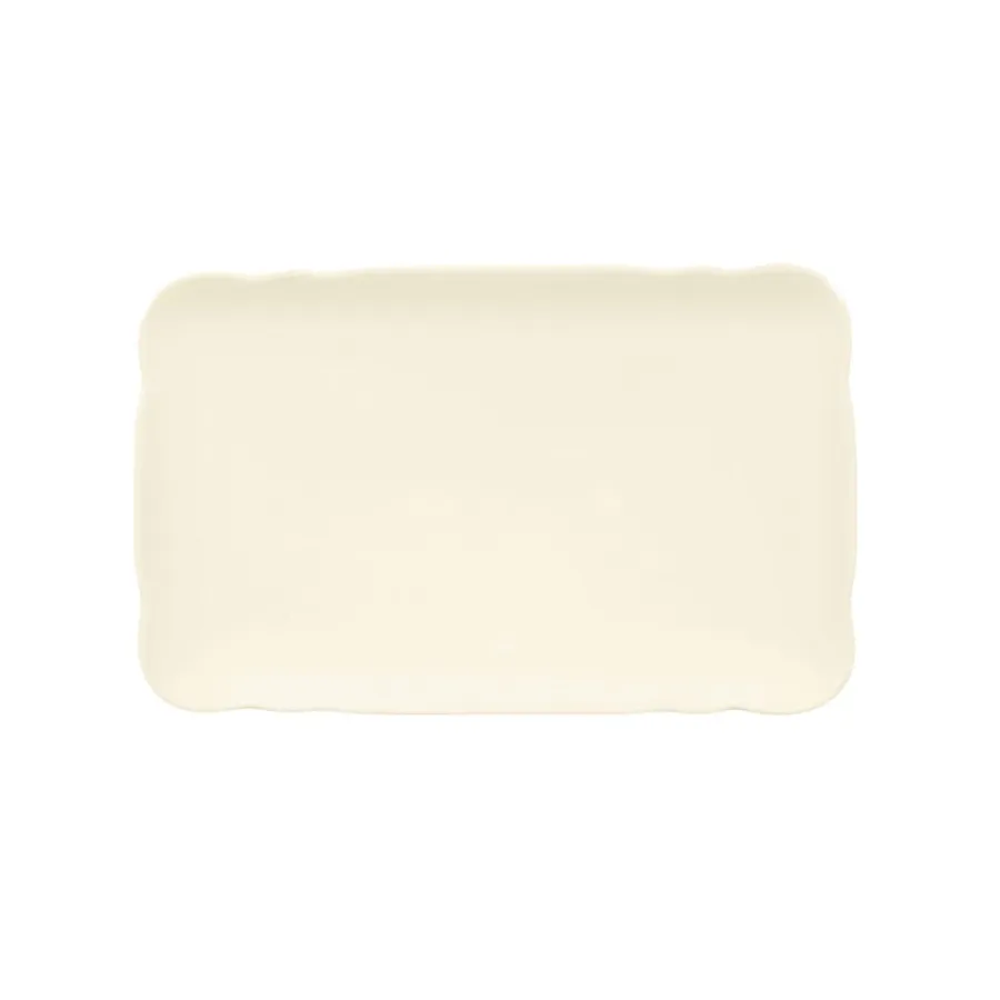 obrazek 1 Klasyczny porcelanowy talerz na masło 20x12,5 cm - Seltmann Weiden