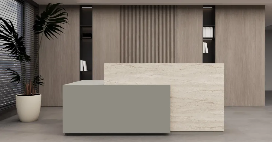 obrazek 1 Klasyczne biurko do recepcji