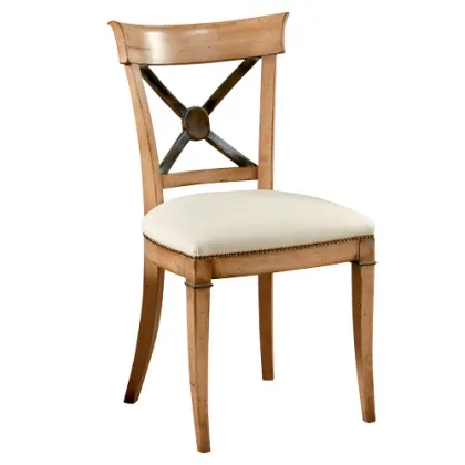 Zdjęcie Włoskie krzesło wykonane z litego drewna