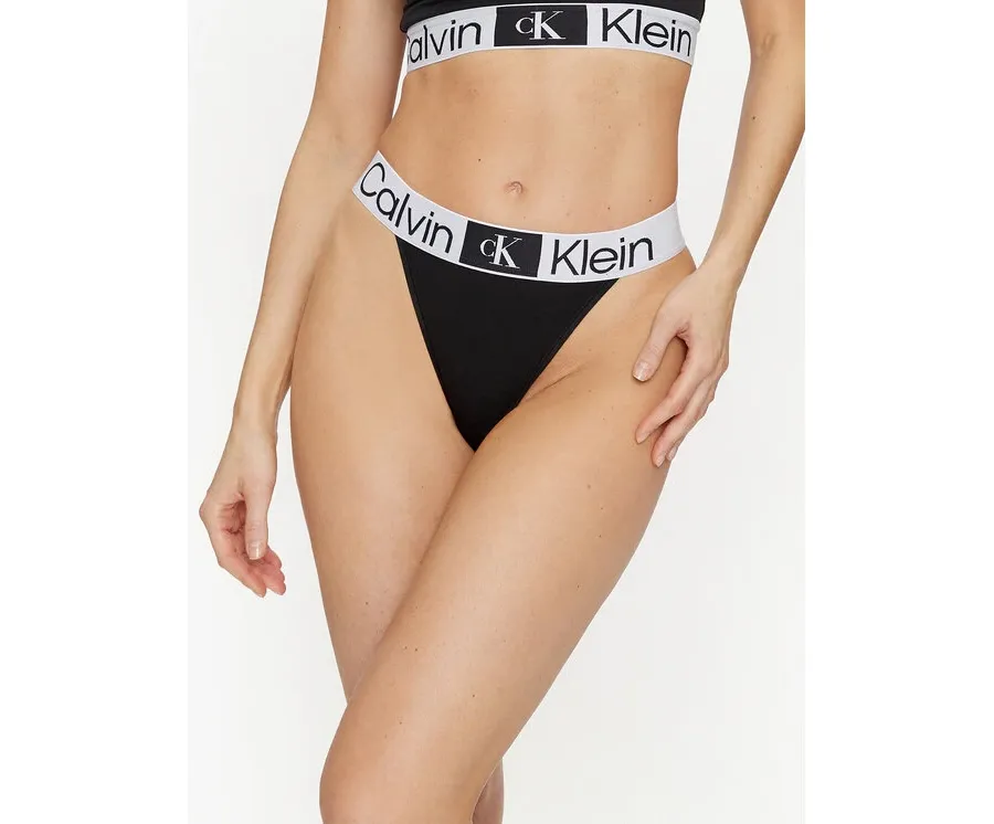 obrazek 1 Calvin Klein Underwear Stringi 000QF7721E Czarny