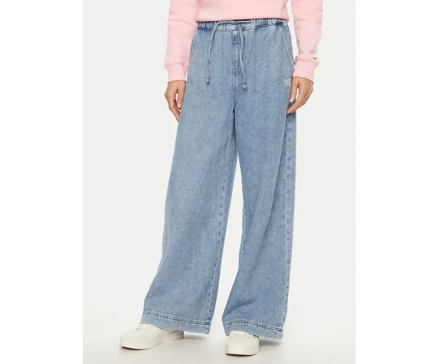 obrazek 1 Tommy Jeans Jeansy Twill DW0DW21442 Niebieski Flare Fit