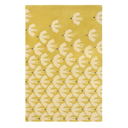 Zdjęcie Stylowy żółty dywan dla dzieci – Brink & Campman