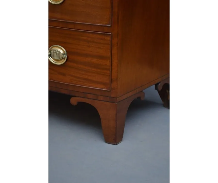 obrazek 5 Elegancka mahoniowa komoda - antyk w stylu regencyjnym