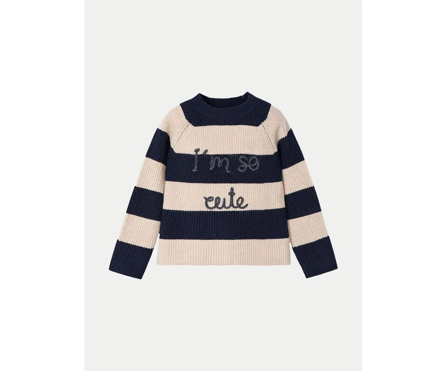 obrazek 1 Mayoral Sweter 4357 Granatowy Regular Fit