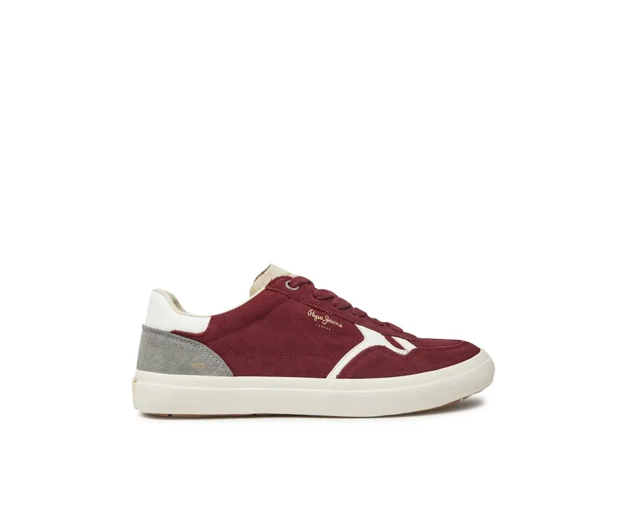 obrazek 1 Pepe Jeans Sneakersy PMS31058 Bordowy