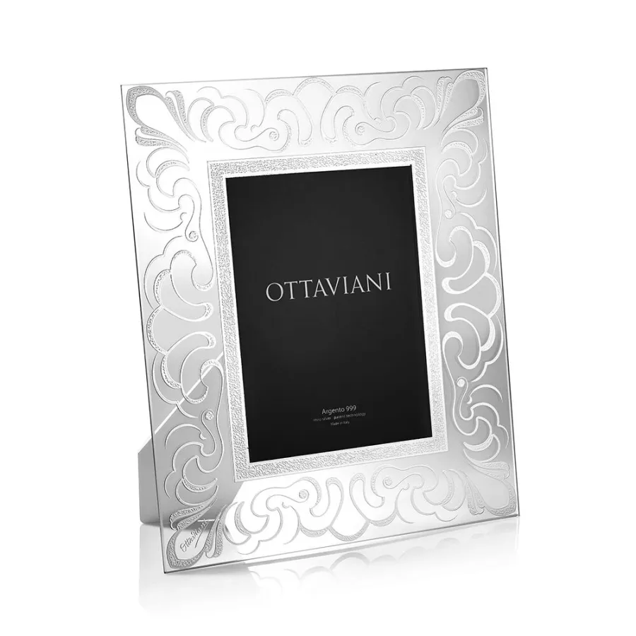 obrazek 1 Piękna ramka na zdjęcia „Klasyka” ze srebrem