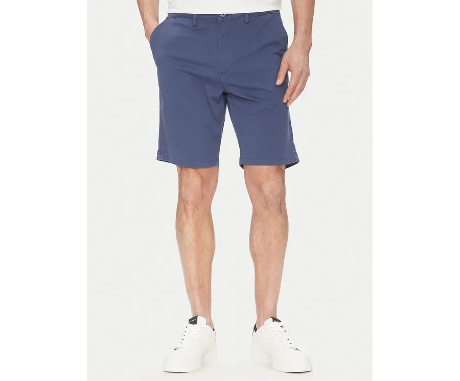 obrazek 1 Selected Homme Szorty materiałowe Miles 16092329 Granatowy Slim Fit