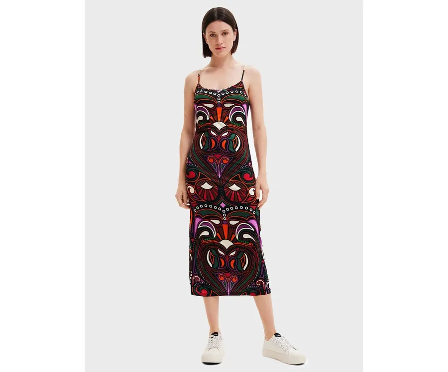 obrazek 1 Desigual Sukienka codzienna Marca 22WWVK23 Kolorowy Slim Fit