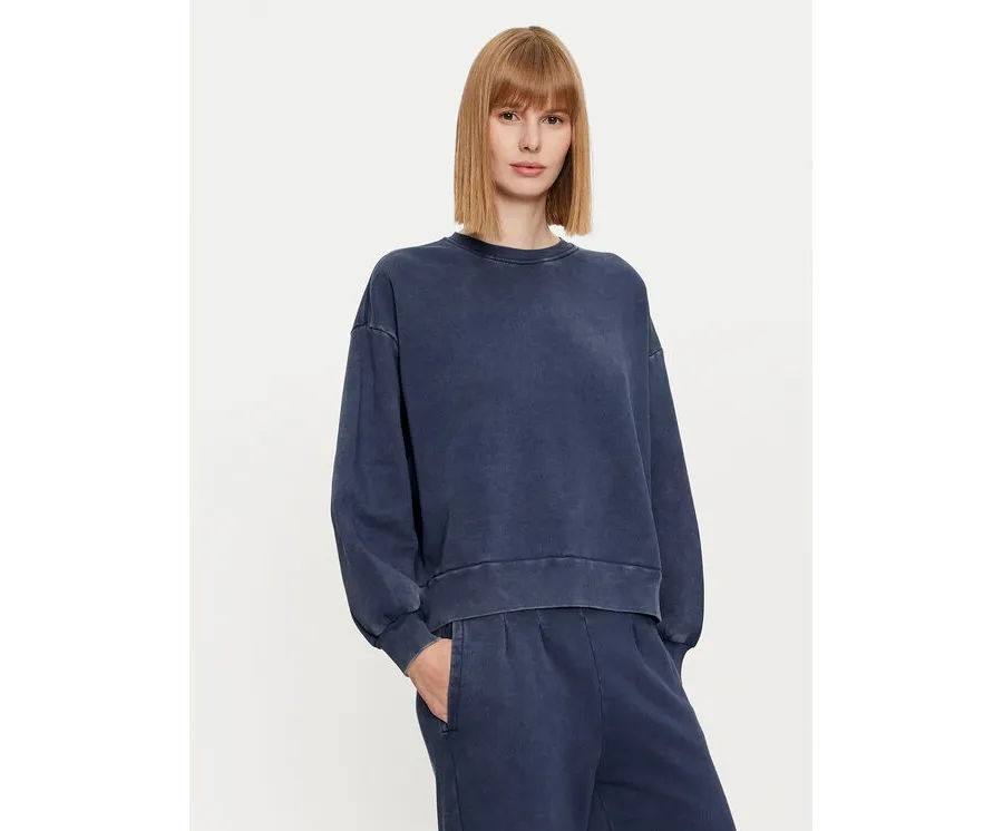 obrazek 1 Deha Bluza C12131 Granatowy Regular Fit
