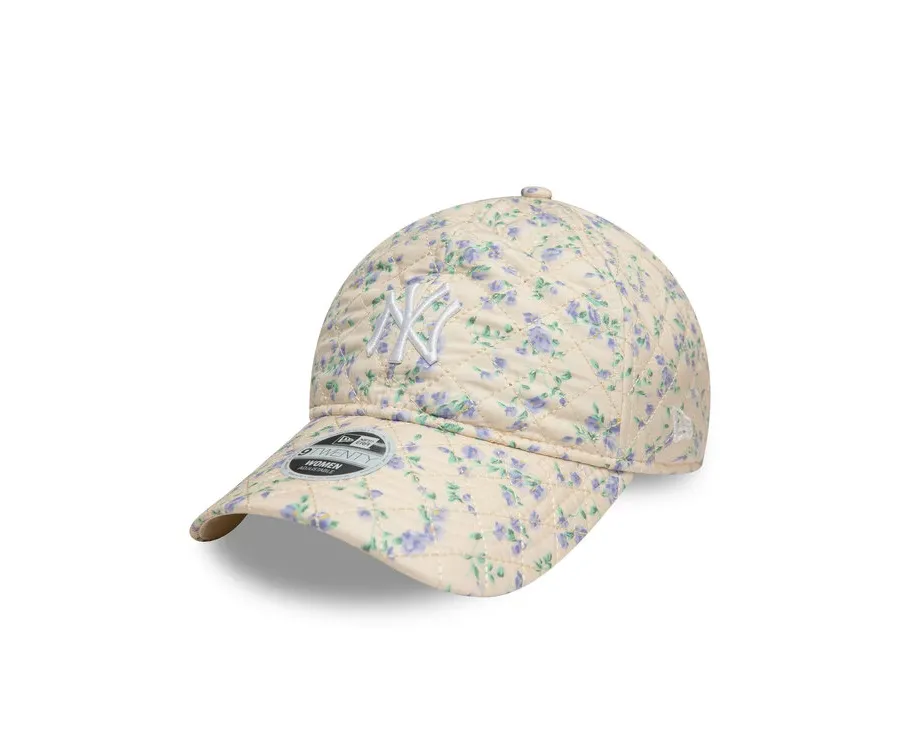obrazek 1 New Era Czapka z daszkiem New York Yankees Floral Quilt 9Twenty 60595367 Beżowy