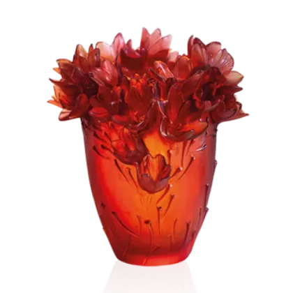 Zdjęcie Luksusowy wazon inspirowany szafranem – firma Daum