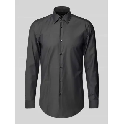 Zdjęcie Koszula biznesowa o kroju slim fit z kołnierzykiem typu kent model ‘Hank’