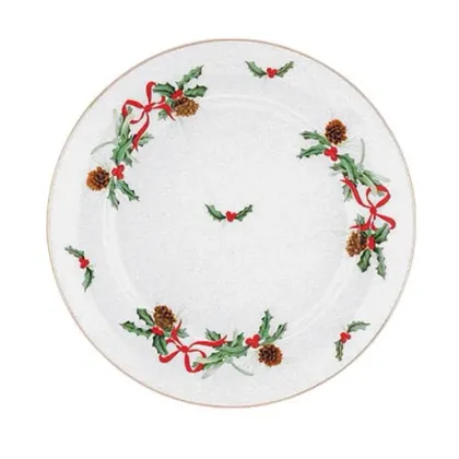 Zdjęcie Piękny porcelanowy talerz Olympus Christmas