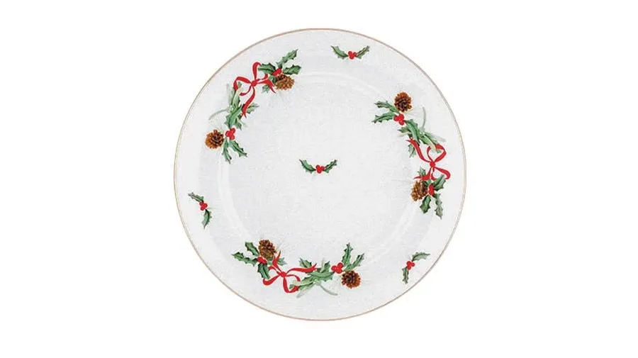 obrazek 1 Piękny porcelanowy talerz Olympus Christmas