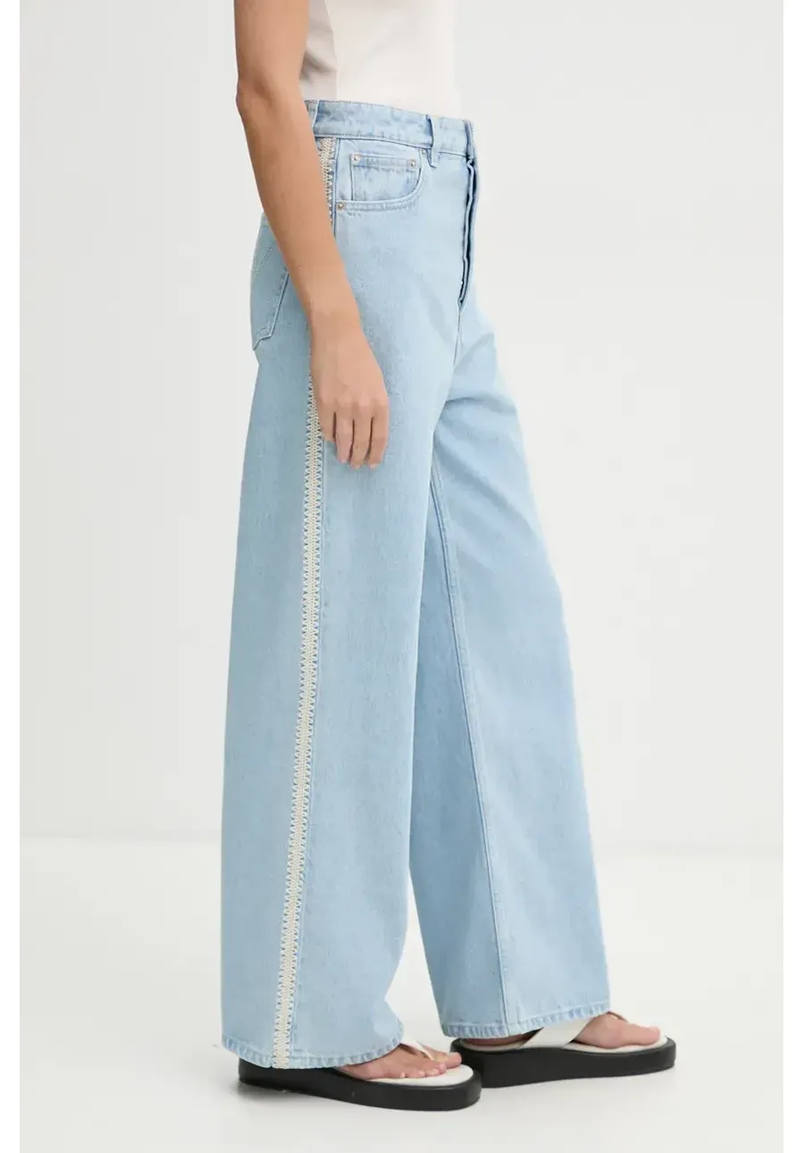 obrazek 1 Nanushka jeansy damskie high waist
