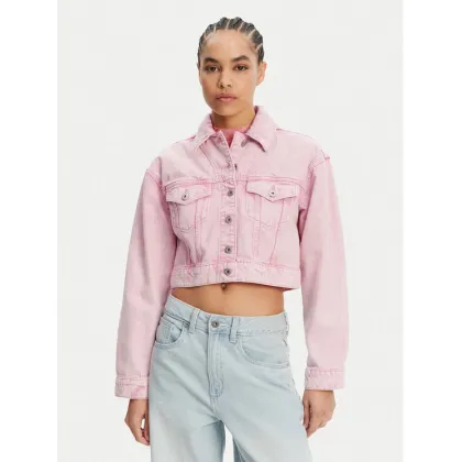 Zdjęcie HUGO Kurtka jeansowa Galatea 50534763 Różowy Regular Fit