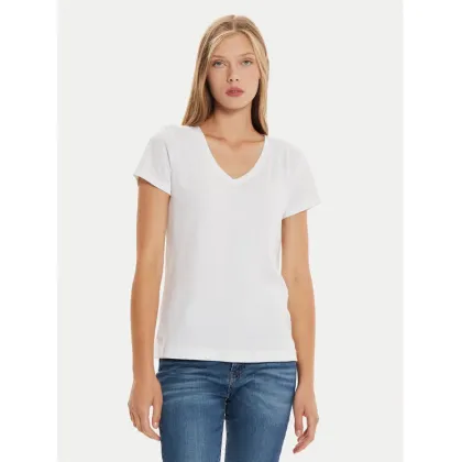 Zdjęcie LAUREN RALPH LAUREN T-Shirt ILN62373 Biały Regular Fit