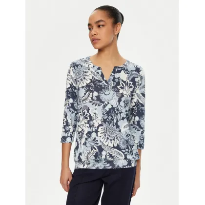 Zdjęcie Olsen Bluzka 11104984 Niebieski Regular Fit