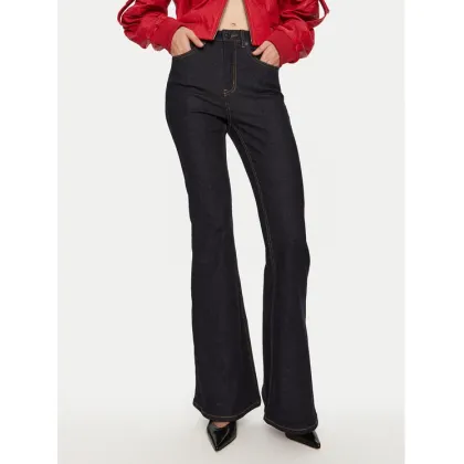 Zdjęcie Gestuz Jeansy Nathalie 10909482 Granatowy Flare Fit