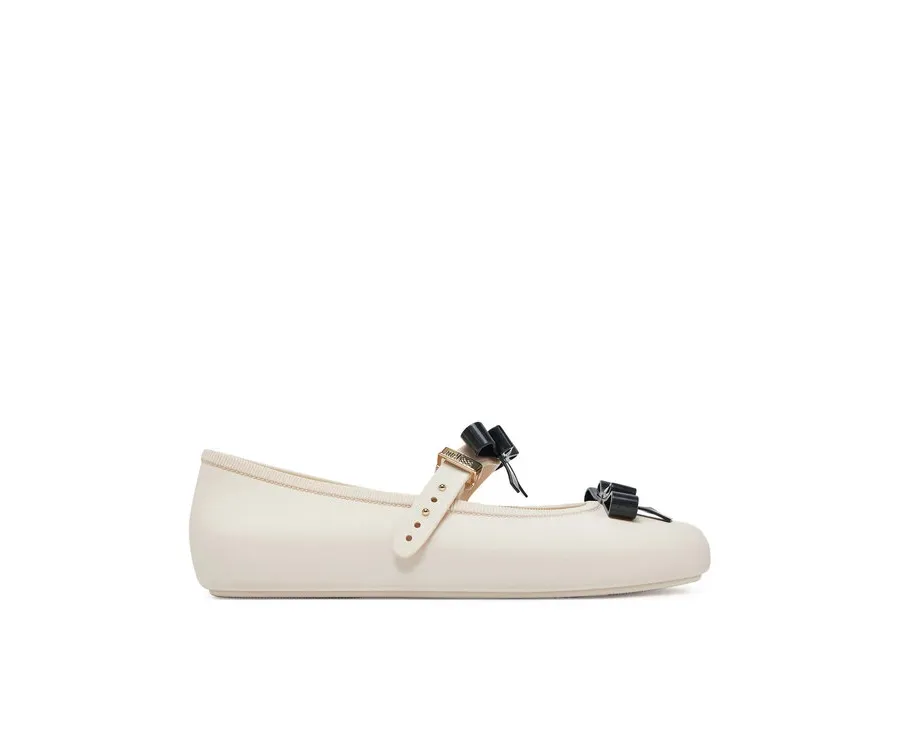 obrazek 1 Melissa Baleriny Melissa Soft Ballerina Bow Ad M 35971 Écru