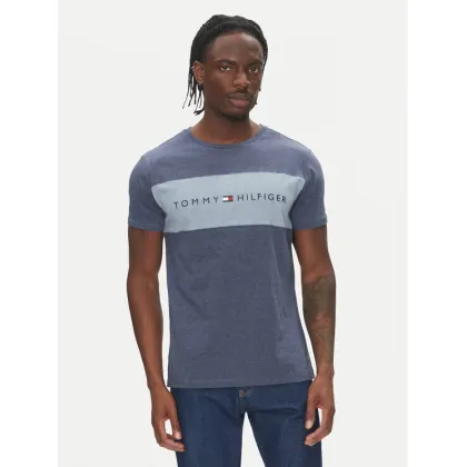 Zdjęcie Tommy Hilfiger T-Shirt UM0UM03418 Niebieski Regular Fit