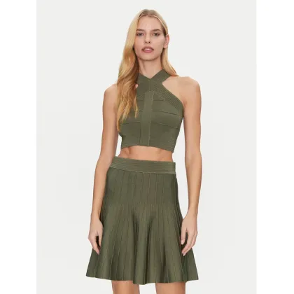 Zdjęcie Guess Top W5GR32 Z2XY0 Zielony Slim Fit