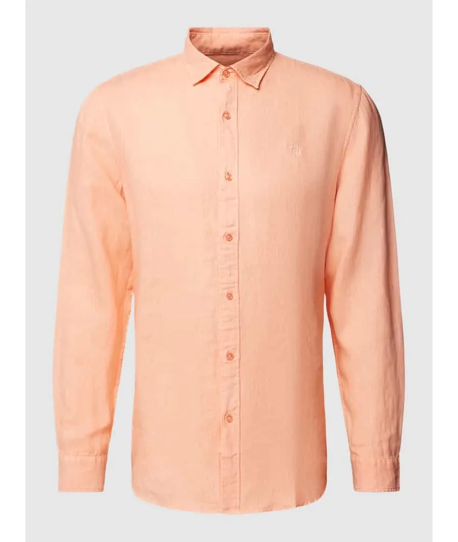 obrazek 1 Koszula casualowa o kroju tailored fit z wyhaftowanym logo