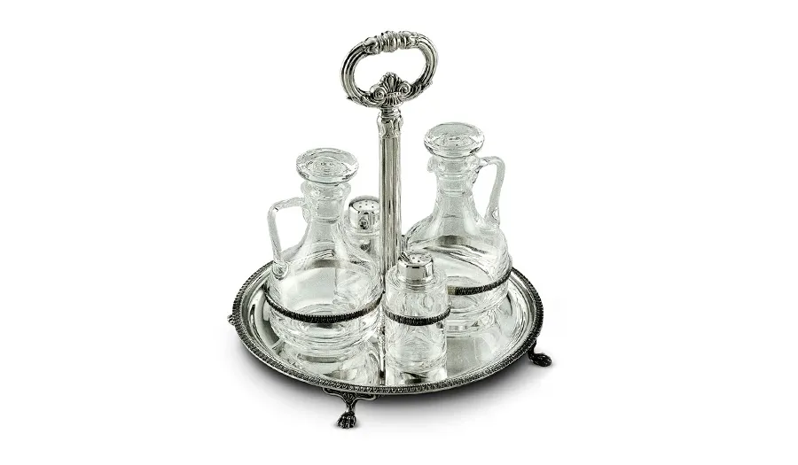 picture 1 Luxurious cruet with tray and supports 