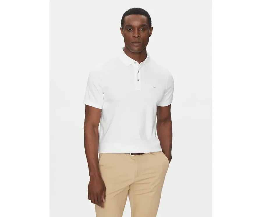 obrazek 1 Michael Kors Polo CB95FGVC93 Biały Regular Fit