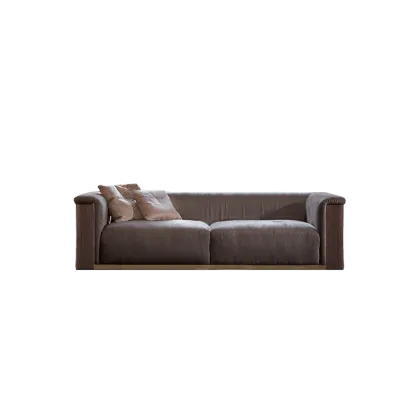 Zdjęcie Brązowa luksusowa sofa do apartamentu – Daytona