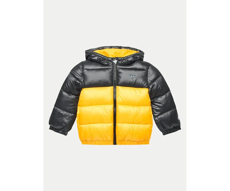 obrazek 1 Guess Kurtka zimowa N4YL06 WEGY0 Żółty Regular Fit