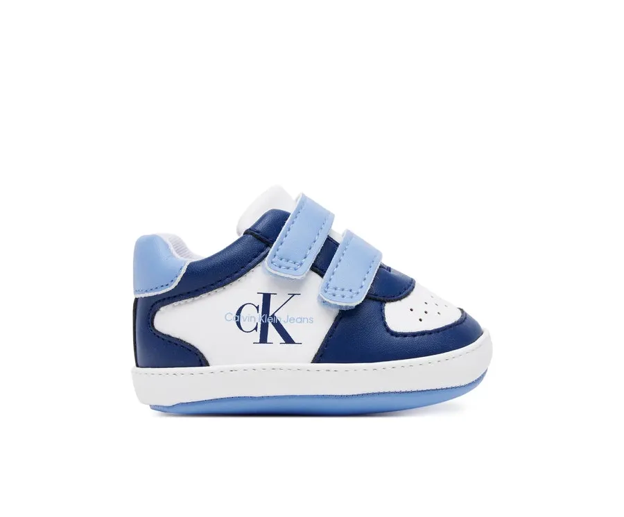 obrazek 1 Calvin Klein Jeans Sneakersy Low Cut Velcro V0B9-82071-1433 Niebieski