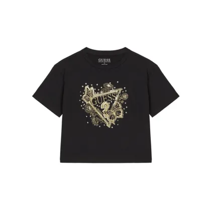 Zdjęcie Guess T-Shirt J5YI35 K6YW4 Czarny Regular Fit