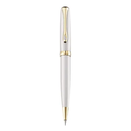 Zdjęcie Ołówek mechaniczny Excellence A2 Pearl white/pozłacany, 0,7 mm