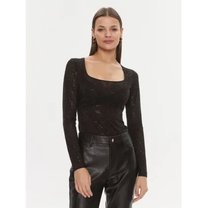 Zdjęcie Guess Body Karolina O4RM06 KBZX0 Czarny Slim Fit