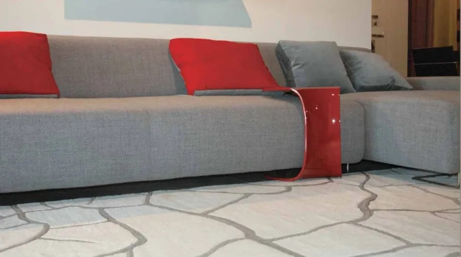 obrazek 2 Włoski geometryczny dywan w kolorze czarnym - Sartori Rugs