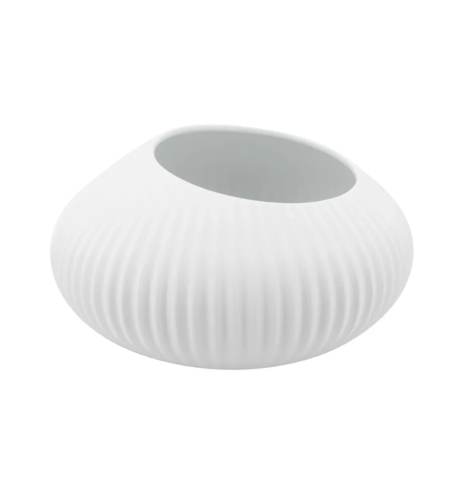 picture 1 A large porcelain bowl from the Shell White collection inspired by shells - Vista Alegre