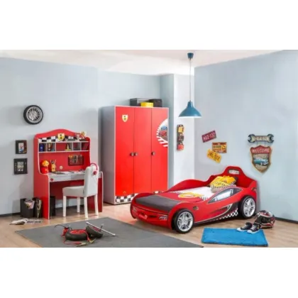 Zdjęcie Gustowny zestaw mebli w stylistyce rajdowej dla prawdziwego fana - Cilek