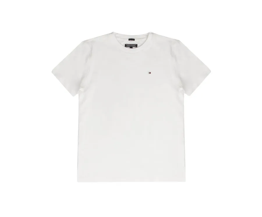 obrazek 1 Tommy Hilfiger T-Shirt KB0KB04140 D Biały Regular Fit