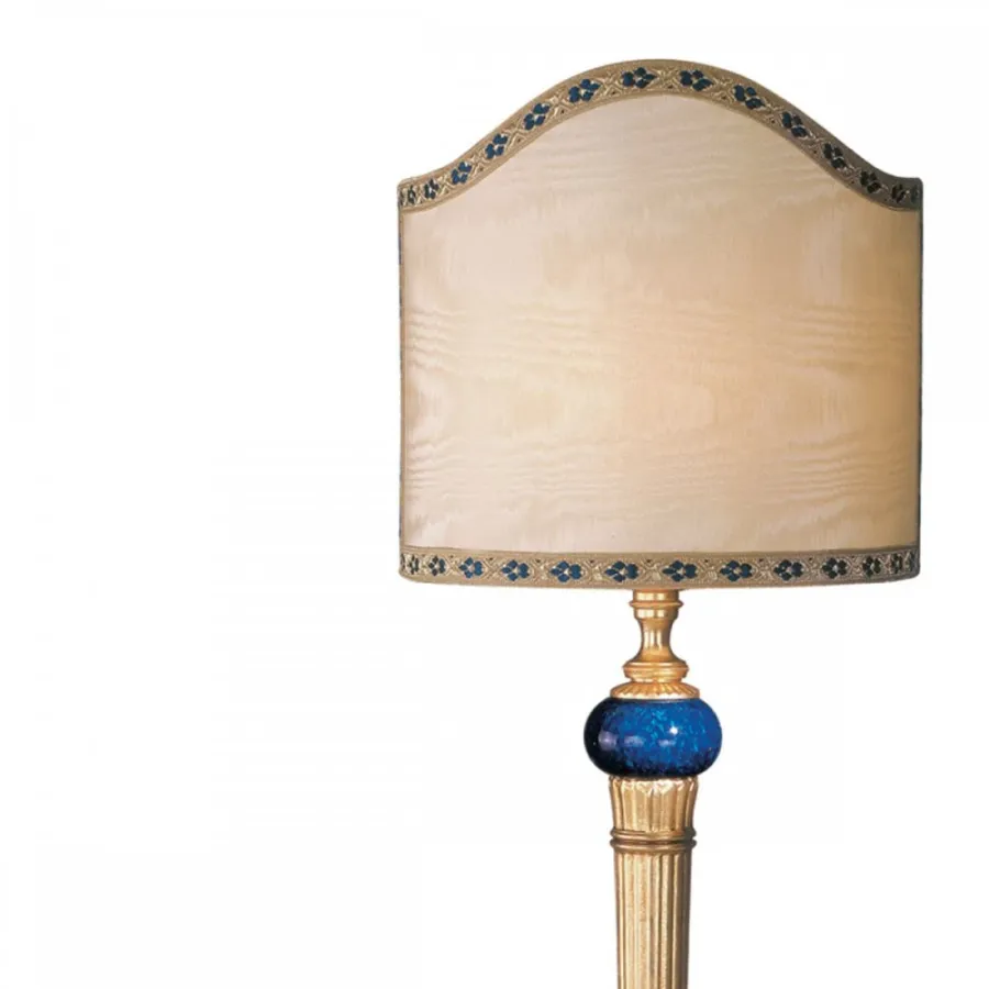 obrazek 3 Lampa stołowa z mosiężnego odlewu H.56xL.24xP.20 cm