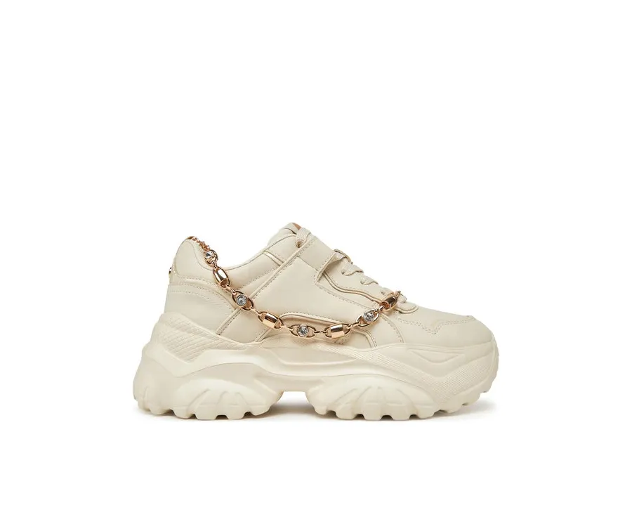 obrazek 1 Buffalo Sneakersy Bliss Chain 1636295 Écru